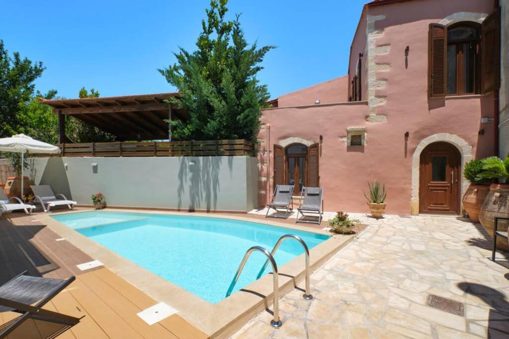 Stone Villa With Swimming Pool-Bbq! Μελιδόνι Εξωτερικό φωτογραφία
