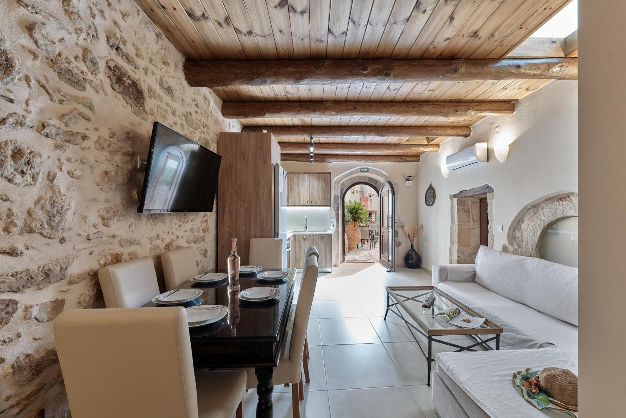 Stone Villa With Swimming Pool-Bbq! Μελιδόνι Εξωτερικό φωτογραφία