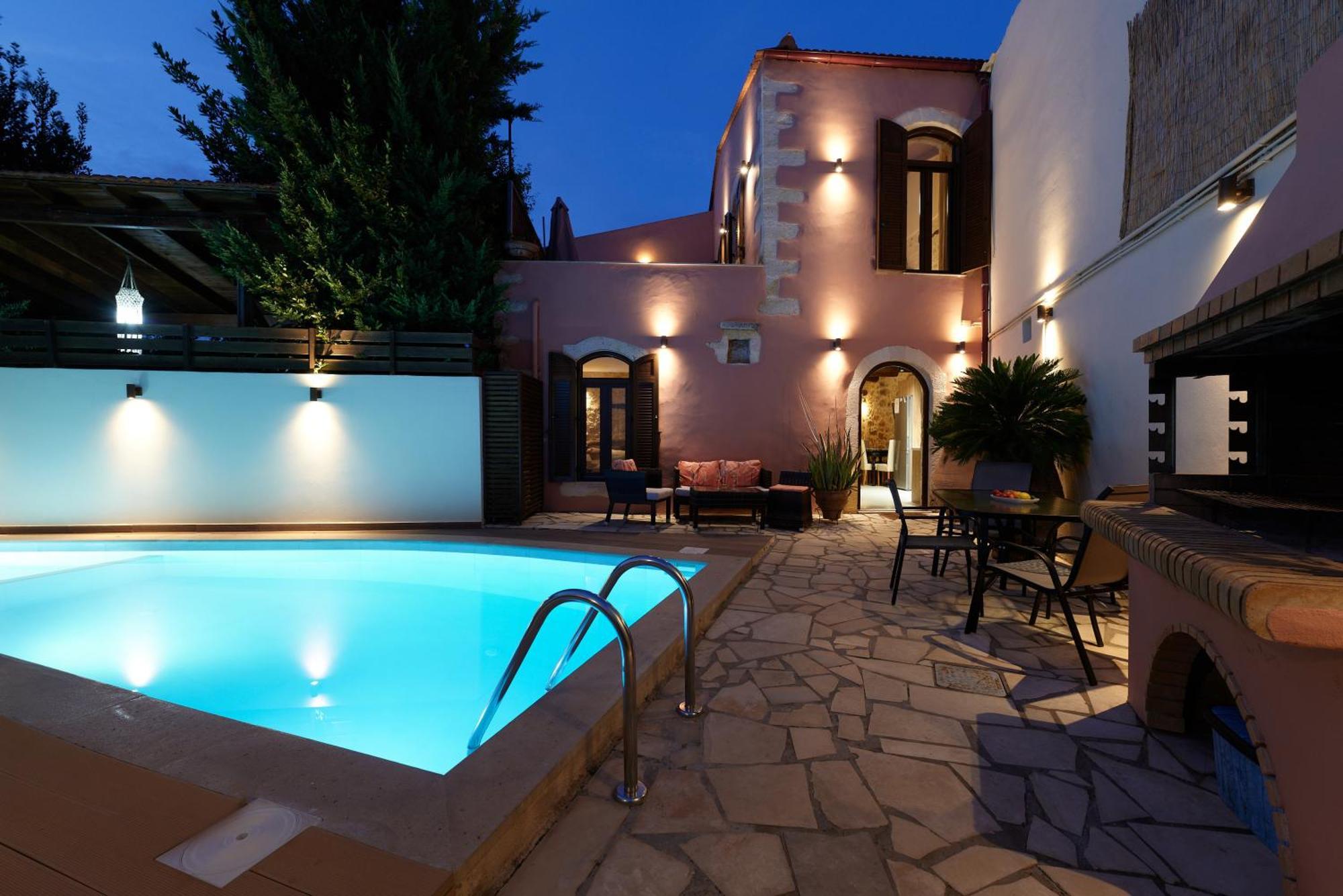Stone Villa With Swimming Pool-Bbq! Μελιδόνι Εξωτερικό φωτογραφία
